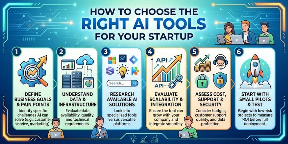 How to Choose the Right AI Tools for Your Startup