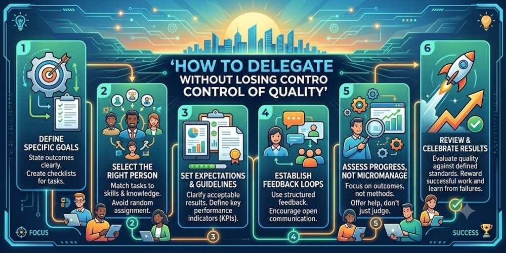 How to Delegate Without Losing Control of Quality