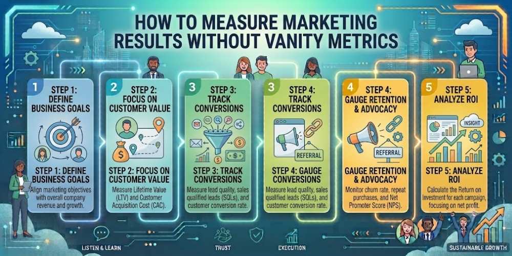 How to Measure Marketing Results Without Vanity Metrics