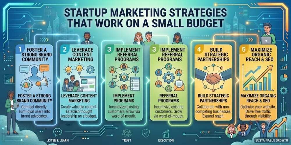 Startup Marketing Strategies That Work on a Small Budget
